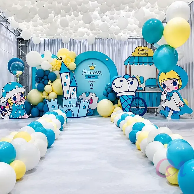 Princess Birthday Party Setup