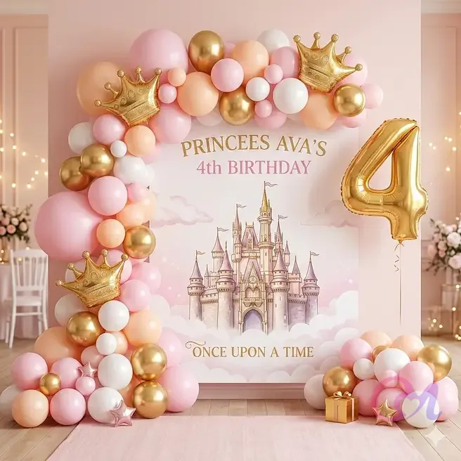 Princess Castle Birthday Decor