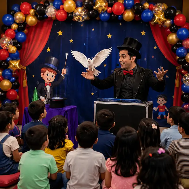 Kid's Live Magic Show (40 mins)