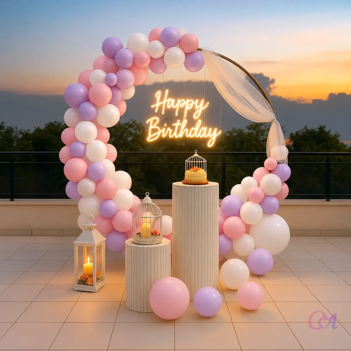 Trending Birthday Terrace Decor