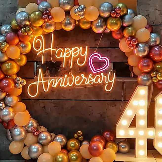 Happy Anniversary Shining Decoration image 5