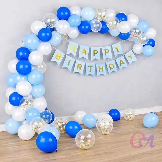 Starry Night Birthday Balloon Arch image 2