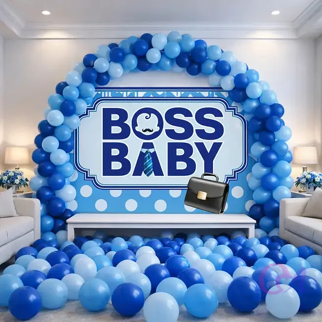 Boss Baby Balloon Arch Decor image 2