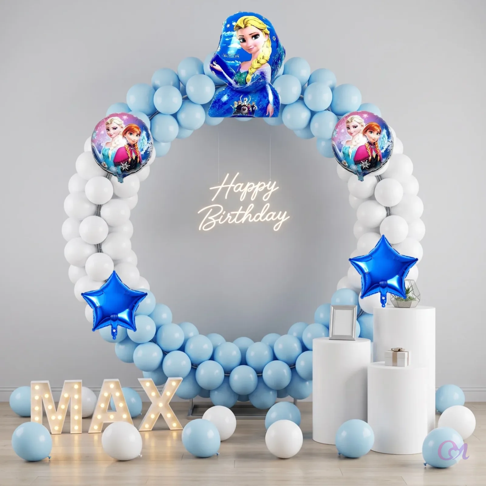Frozen balloon decoration image 2