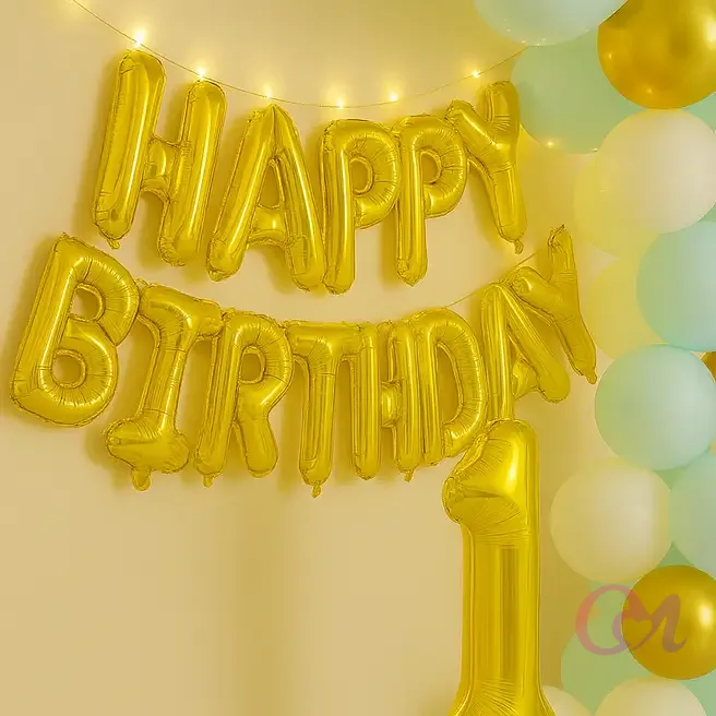 Sweet 1st Birthday Balloon Arch image 3