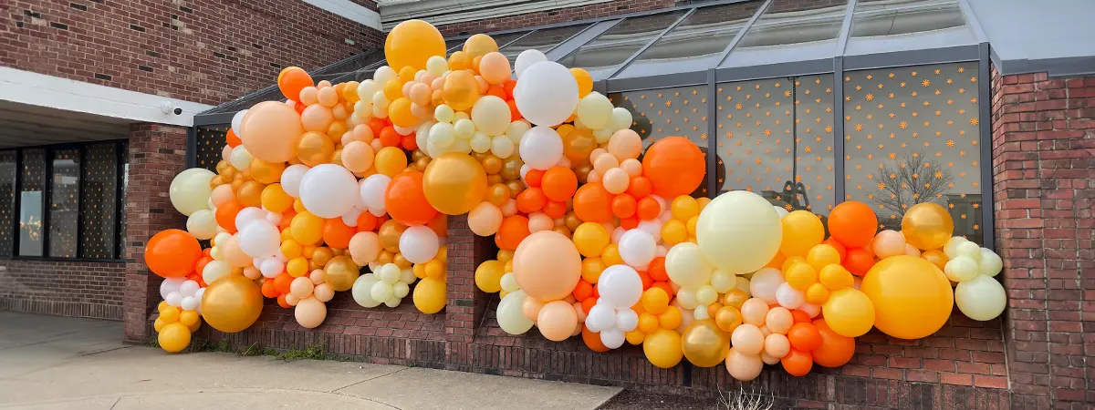 Organic Balloon Garland image 4