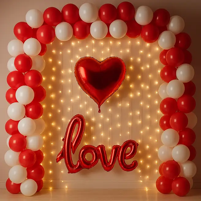 Heart LED Balloon Display image 3