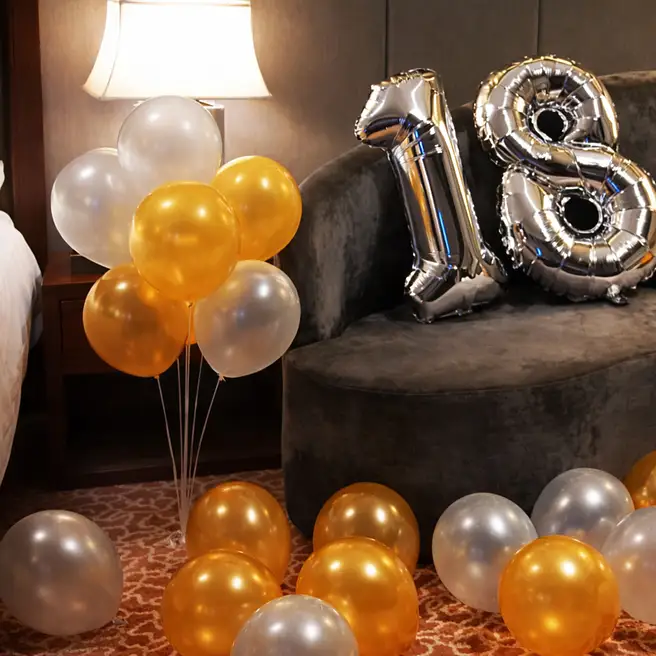 Birthday Sparkling Balloon Decor image 5