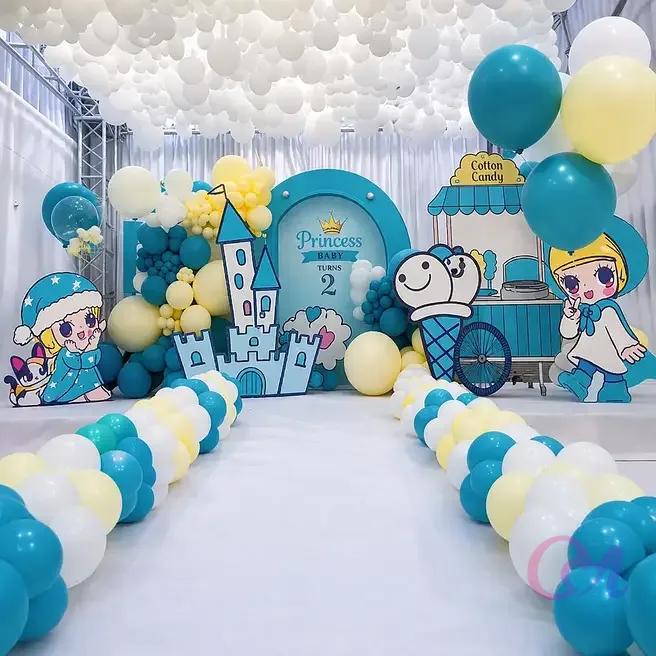 Princess Birthday Party Setup image 4