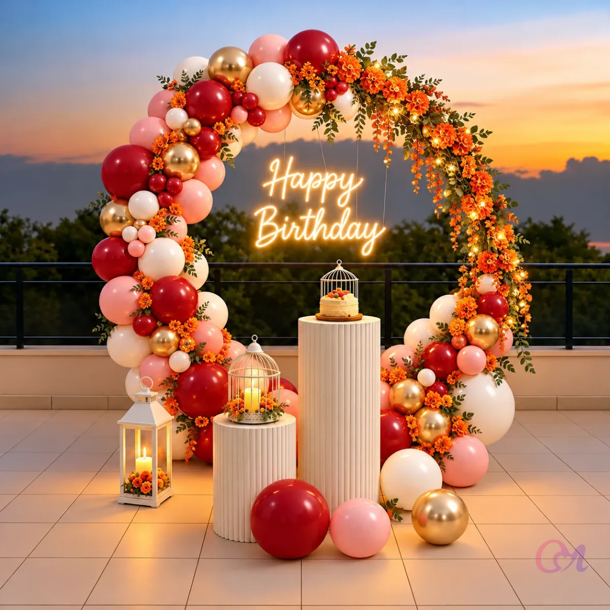 Trending Birthday Terrace Decor - Birthday in Bangalore