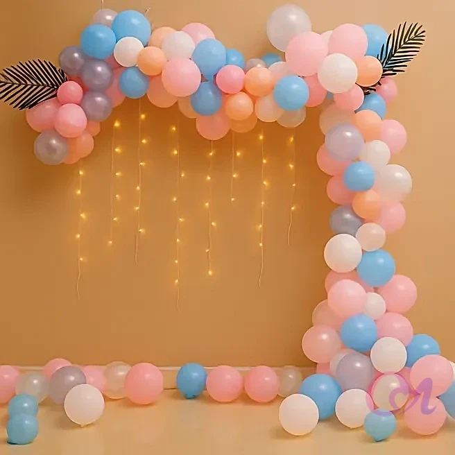 Dreamy Balloon Garland Decor - Balloon decoration in Bangalore